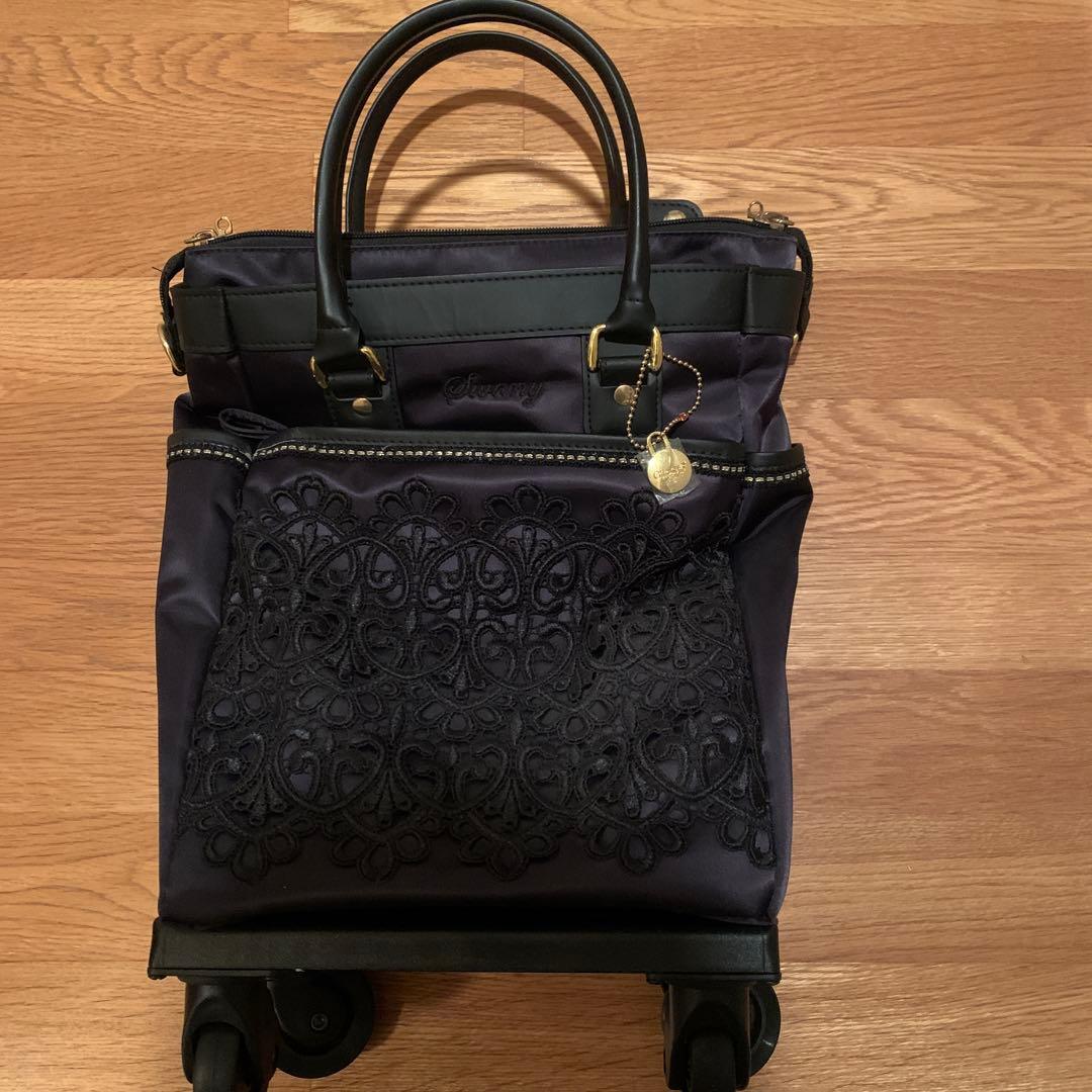 【美品】スワニー 近沢レース コラボ商品　ブラック　2way