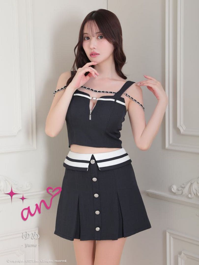 [美品]an キャバドレス