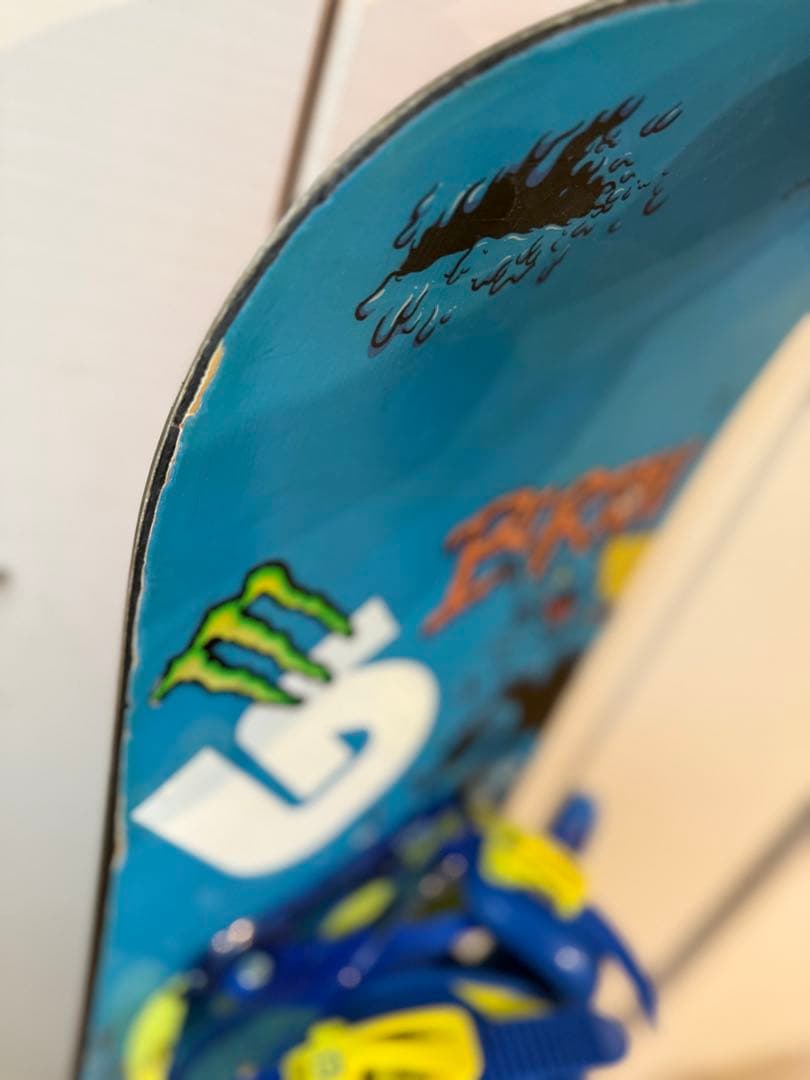 Burton スノーボード chopper130 バインディング付