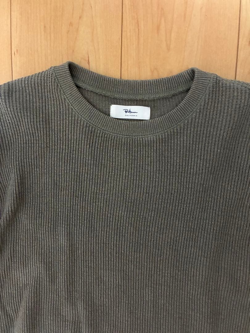 Ron Herman サリーフォックス ワッフル ロングスリーブティー