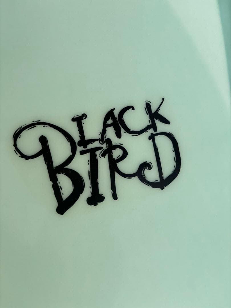 超極上　ブラックバードサーフボード6.4 ミッドレングス