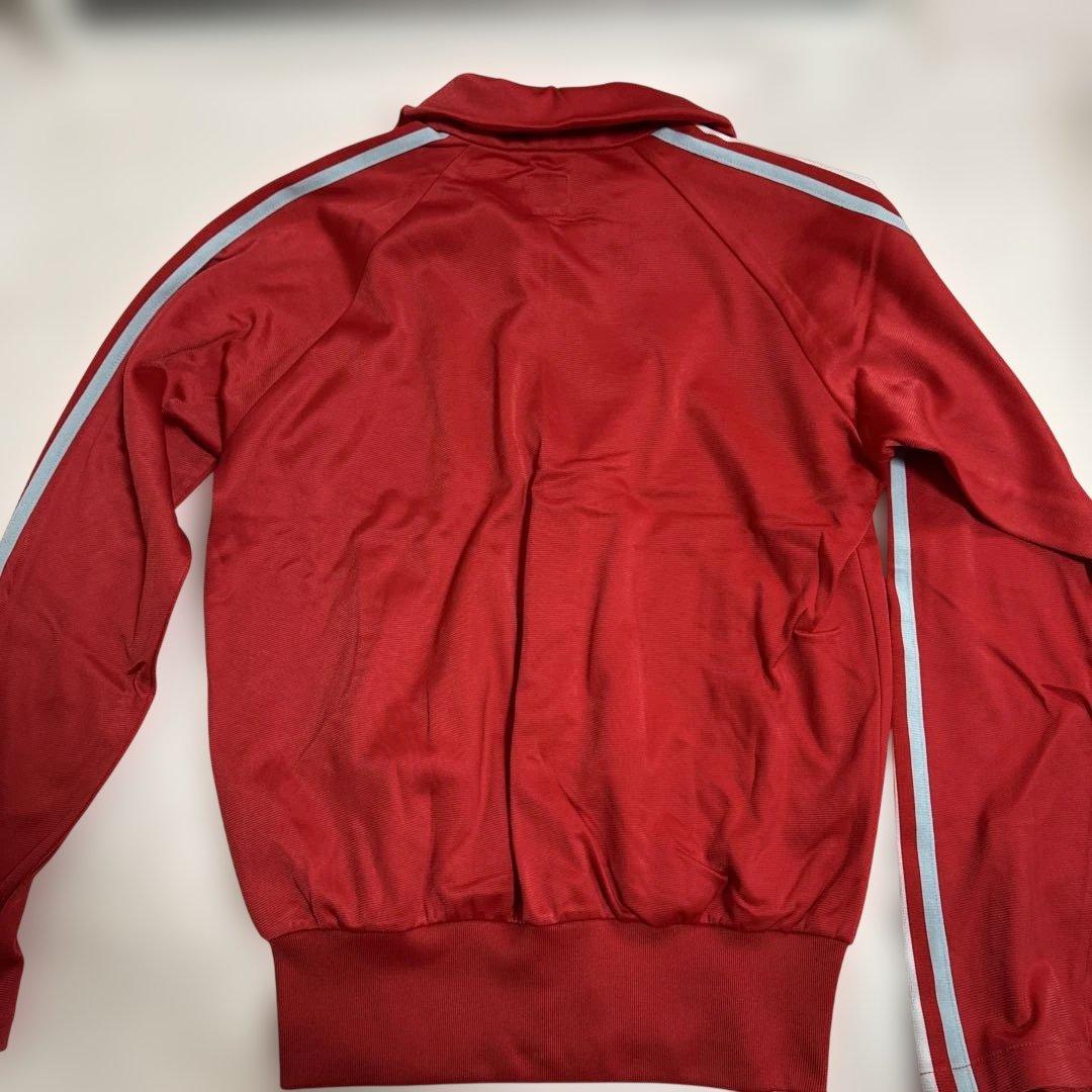 adidas ヴィンテージ　赤ジャージ 上下
