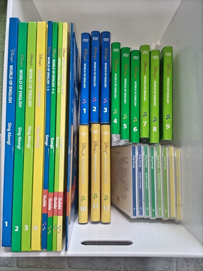 ワールドファミリー　シングアロングDVD、CDセット