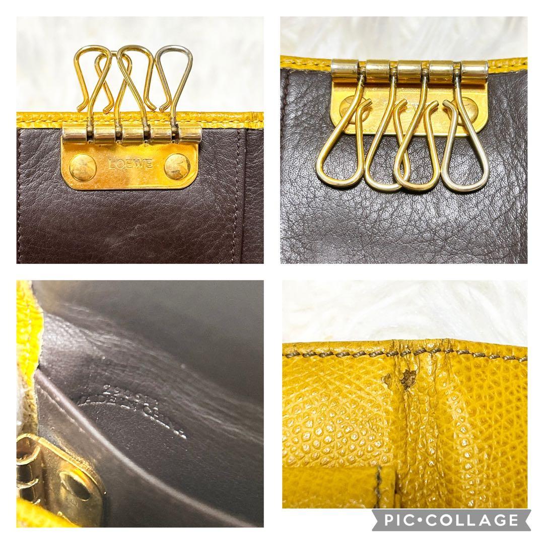 ロエベ　キーケース　アナグラム