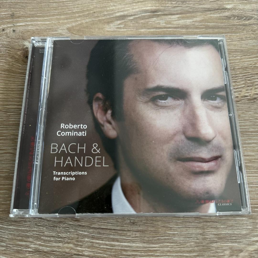 J.S. バッハ／ヘンデル:ピアノ作品集（ロベルト・コミナーティ）輸入盤CD