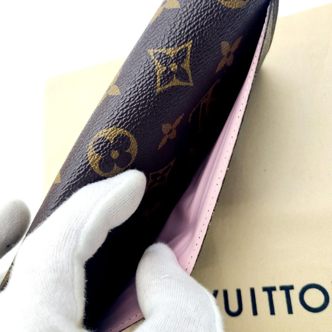 極美品 ルイヴィトン モノグラム 長財布 ICチップ反応あり 新型 箱付