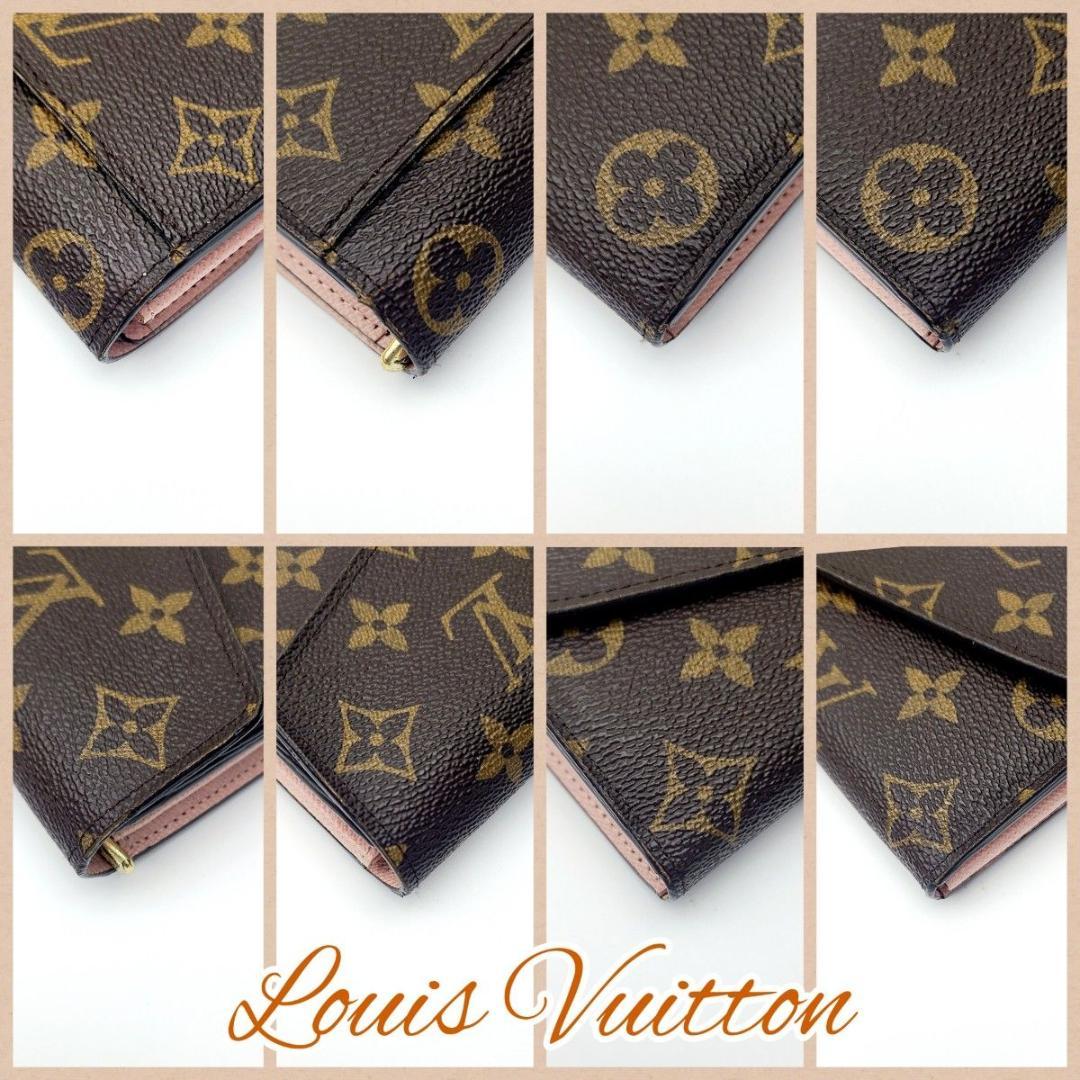 極美品 ルイヴィトン モノグラム 長財布 ICチップ反応あり 新型 箱付