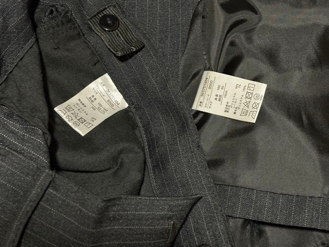 卒業式　フォーマルスーツセット　２セット　160センチ　双子　男の子