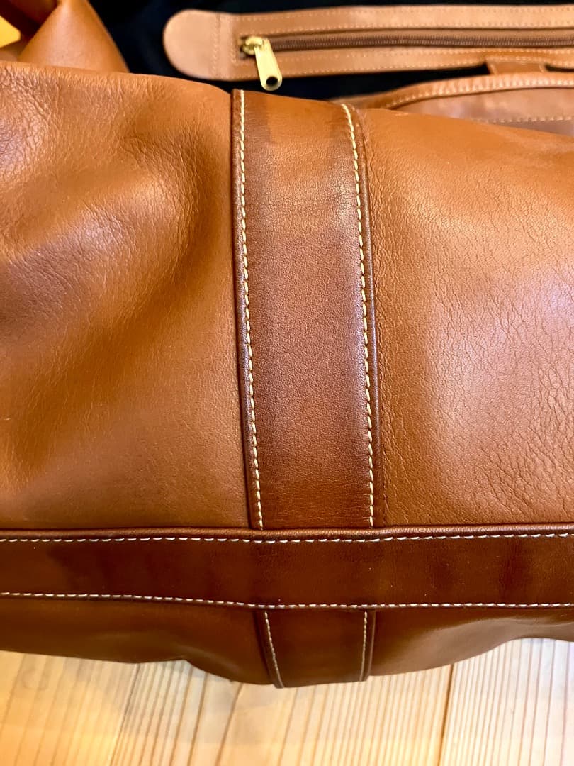 COACH オールドコーチ　ブラウン ボストンバッグ 大きめ 旅行　ショルダー