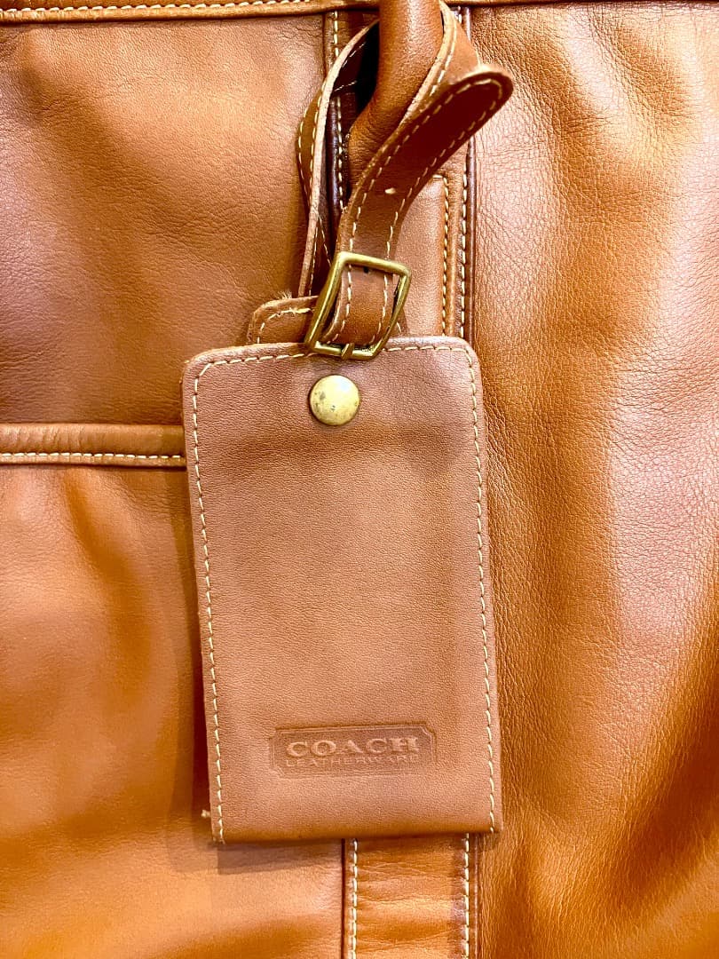 COACH オールドコーチ　ブラウン ボストンバッグ 大きめ 旅行　ショルダー