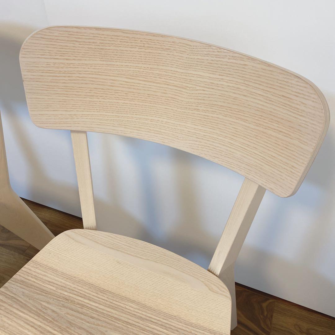 【美品】IKEA LISABO イケア リーサボー ダイニングチェア 2脚