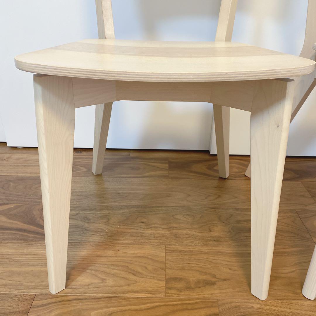 【美品】IKEA LISABO イケア リーサボー ダイニングチェア 2脚