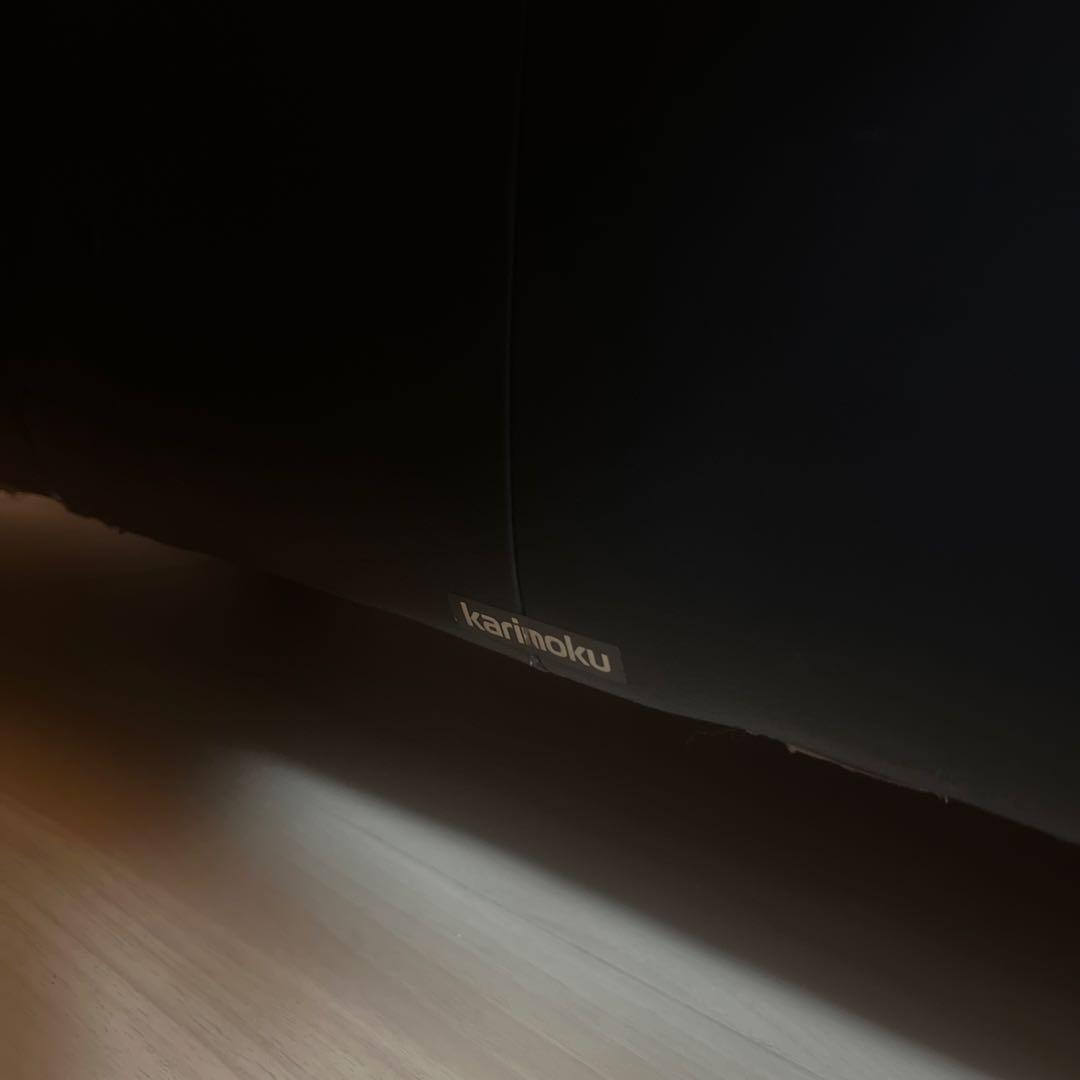 セール‼️ KARIMOKU 最高級ビベンテ　ヴィンテージ　3人掛けソファ