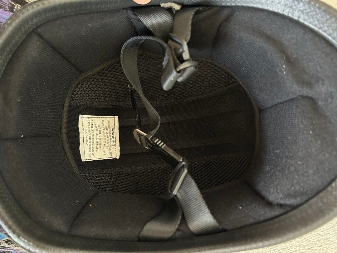 激レア　デイトナ　シルバーデザイン　半ヘルメット　Harley-Davidson