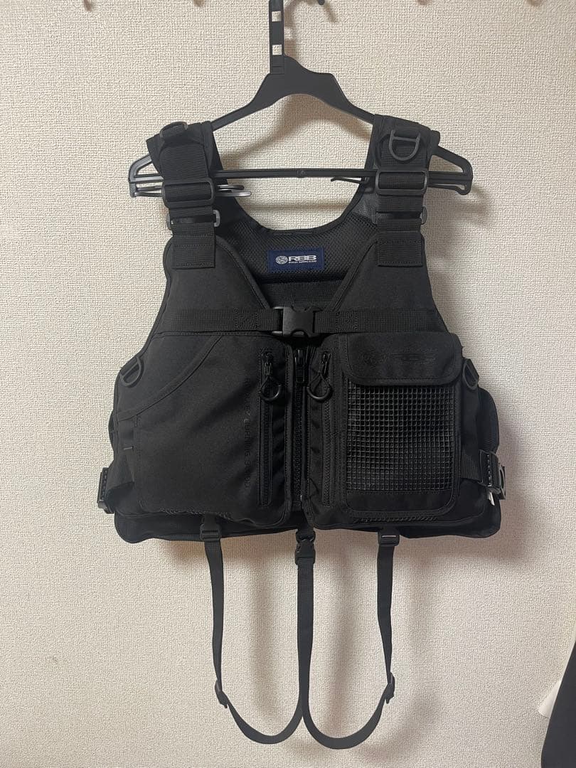 双進(SOSHIN) 7661 RBB ロックショアショートベスト　美品！