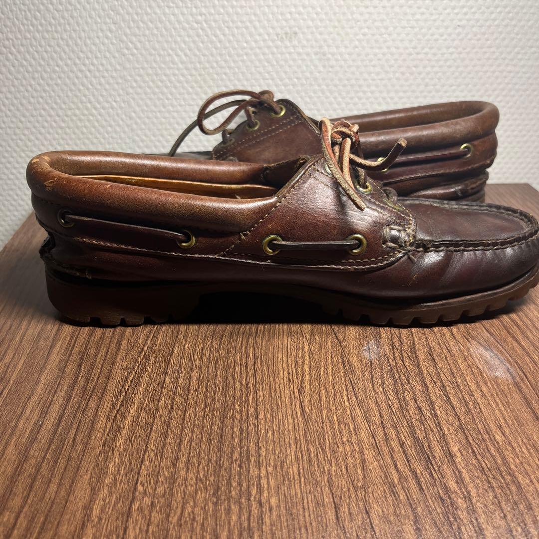 超レア 90s USA製 Timberland 3-EYE