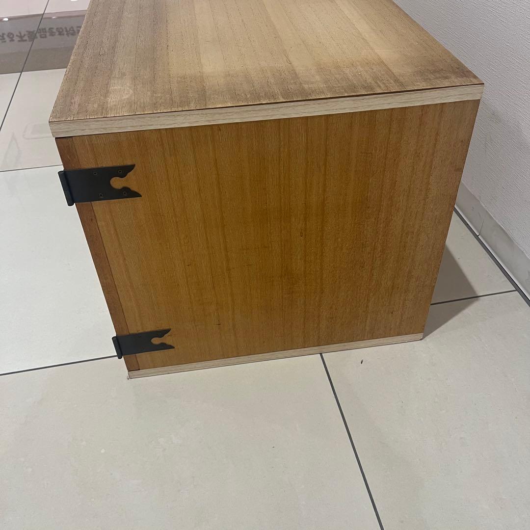 桐 衣装ケース 4段 桐箱 桐箪笥 着物 和服　桐　両開　衣裳箱　扉付　上置