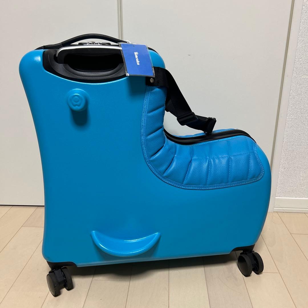 【新品】キッズキャリー 座れるキャリーケース スーツケース