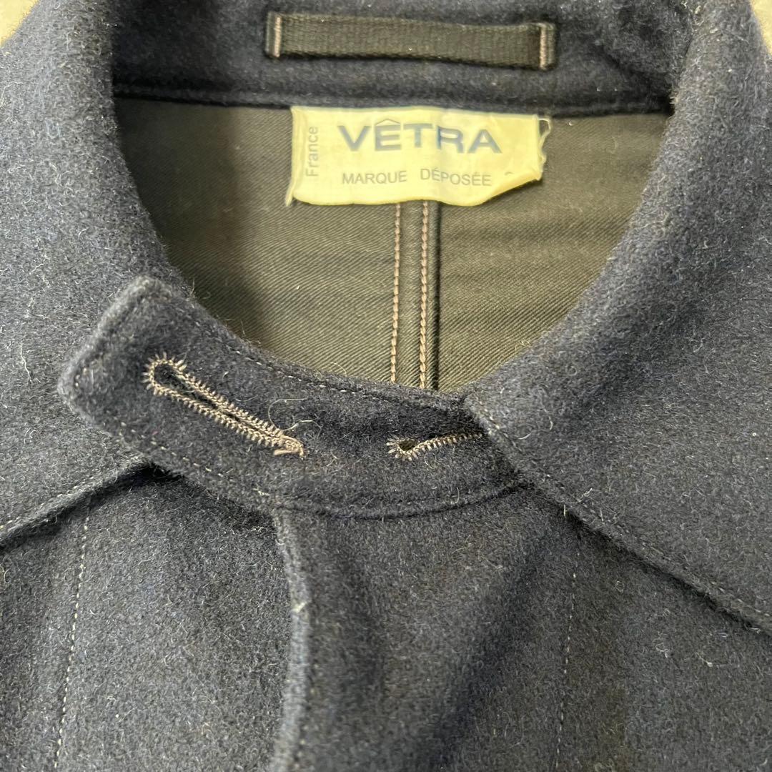 【VETRA】ウールメルトン　ジャケット　カバーオール　フレンチワーク　ベトラ