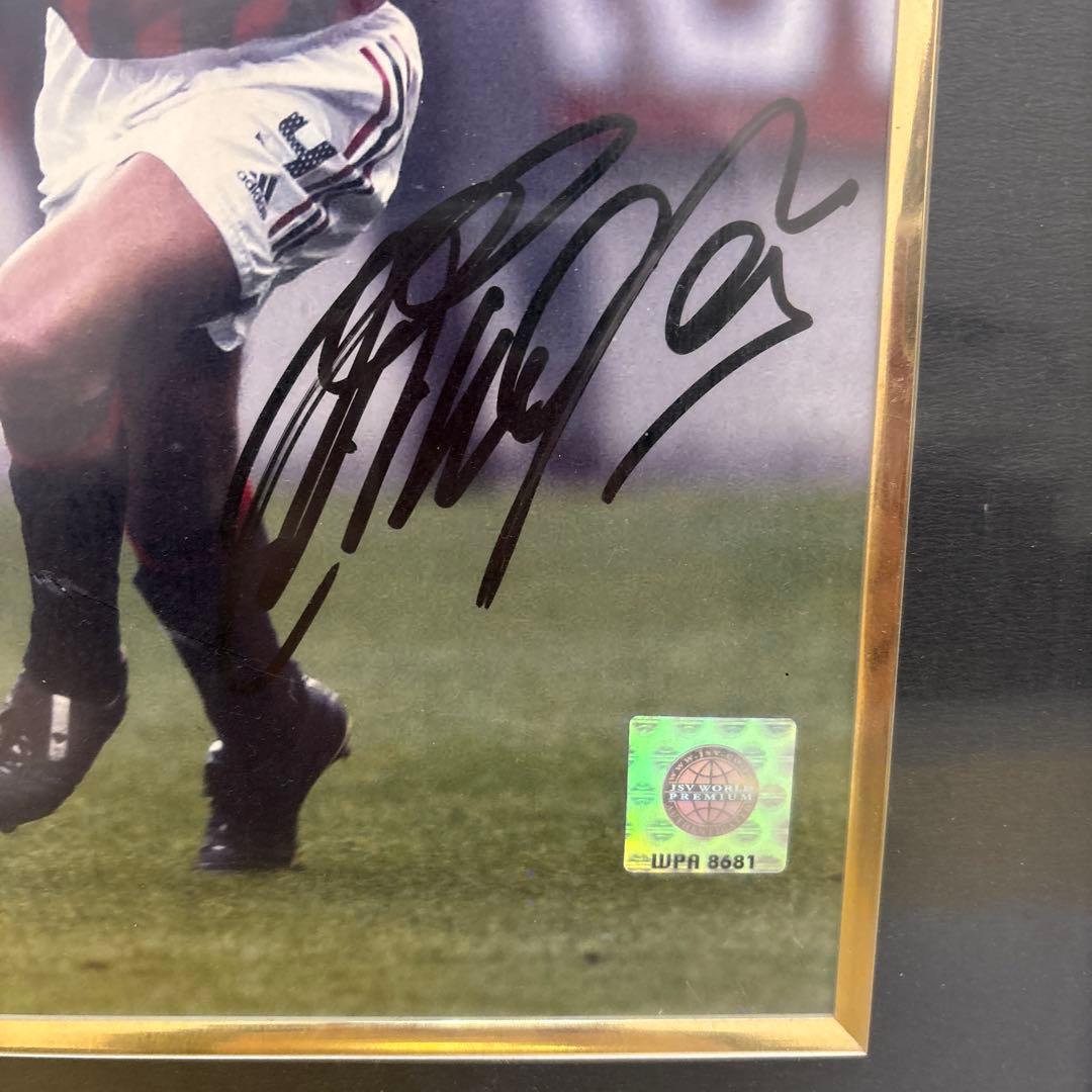 フィリッポ・インザーギ サイン入り写真 2002-3 ACミラン