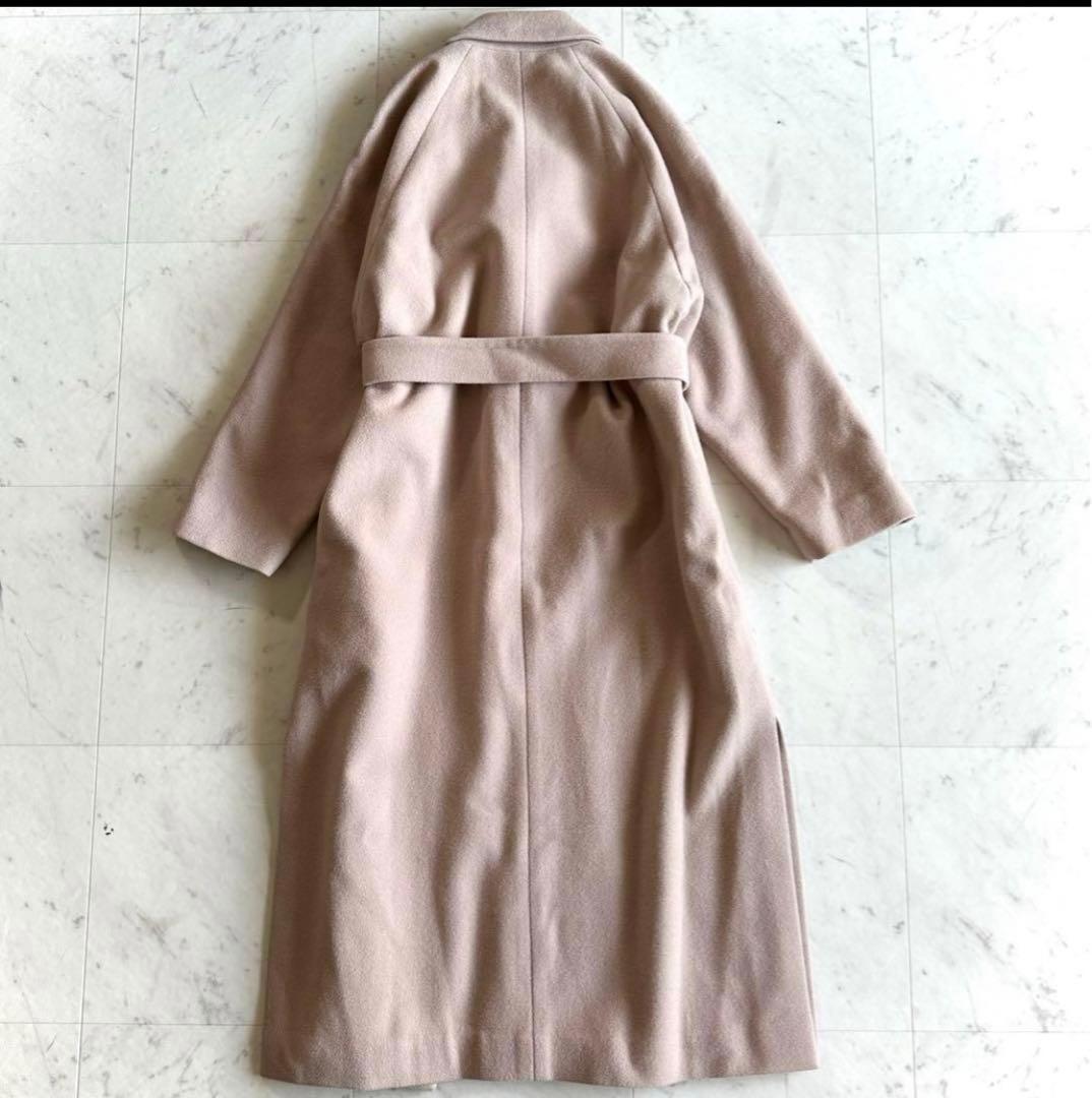 定番ヴェルメイユパーイエナ サイドスリットベルト付きコート◆ベージュ 女優コート