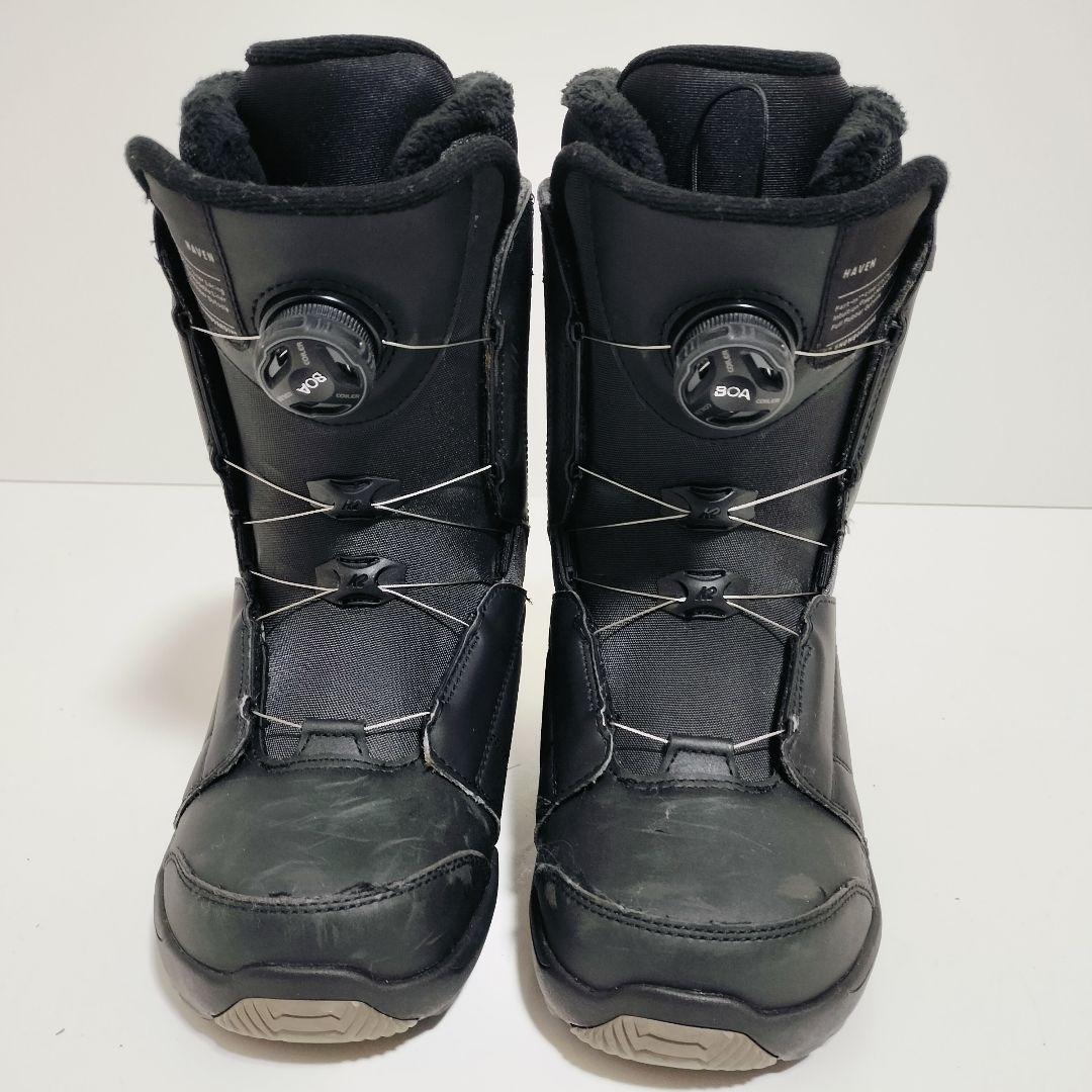 【清掃済】K2 スノーボードブーツ BOA HAVEN 24cm ヘブン