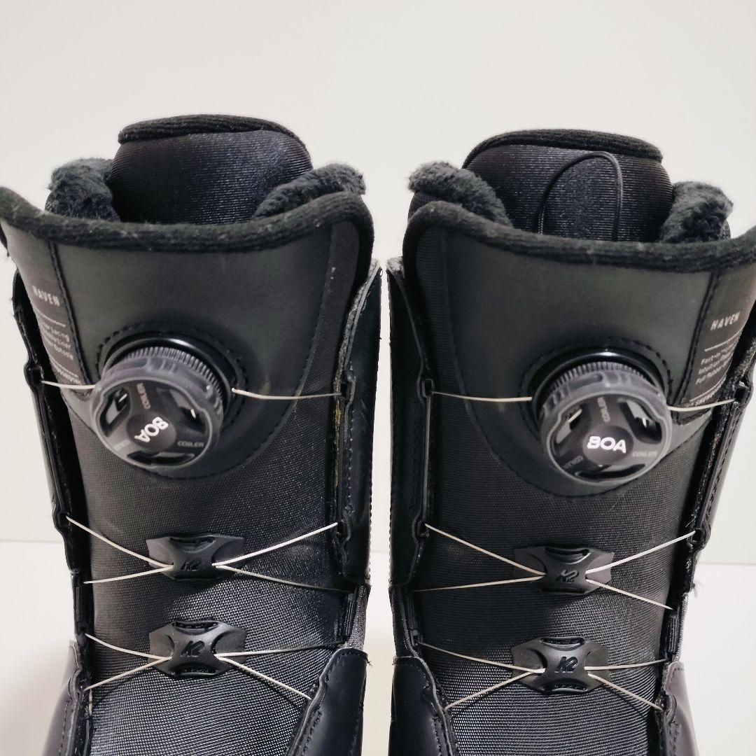 【清掃済】K2 スノーボードブーツ BOA HAVEN 24cm ヘブン