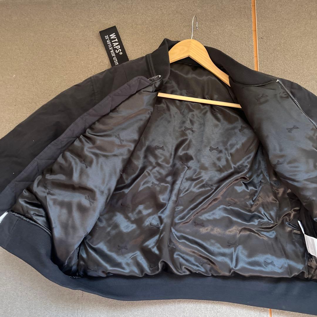 美品】WTAPS MA-1 フライトジャケット ブラック 黒 sサイズ 正規品