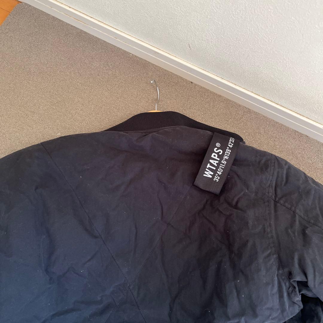 美品】WTAPS MA-1 フライトジャケット ブラック 黒 sサイズ 正規品