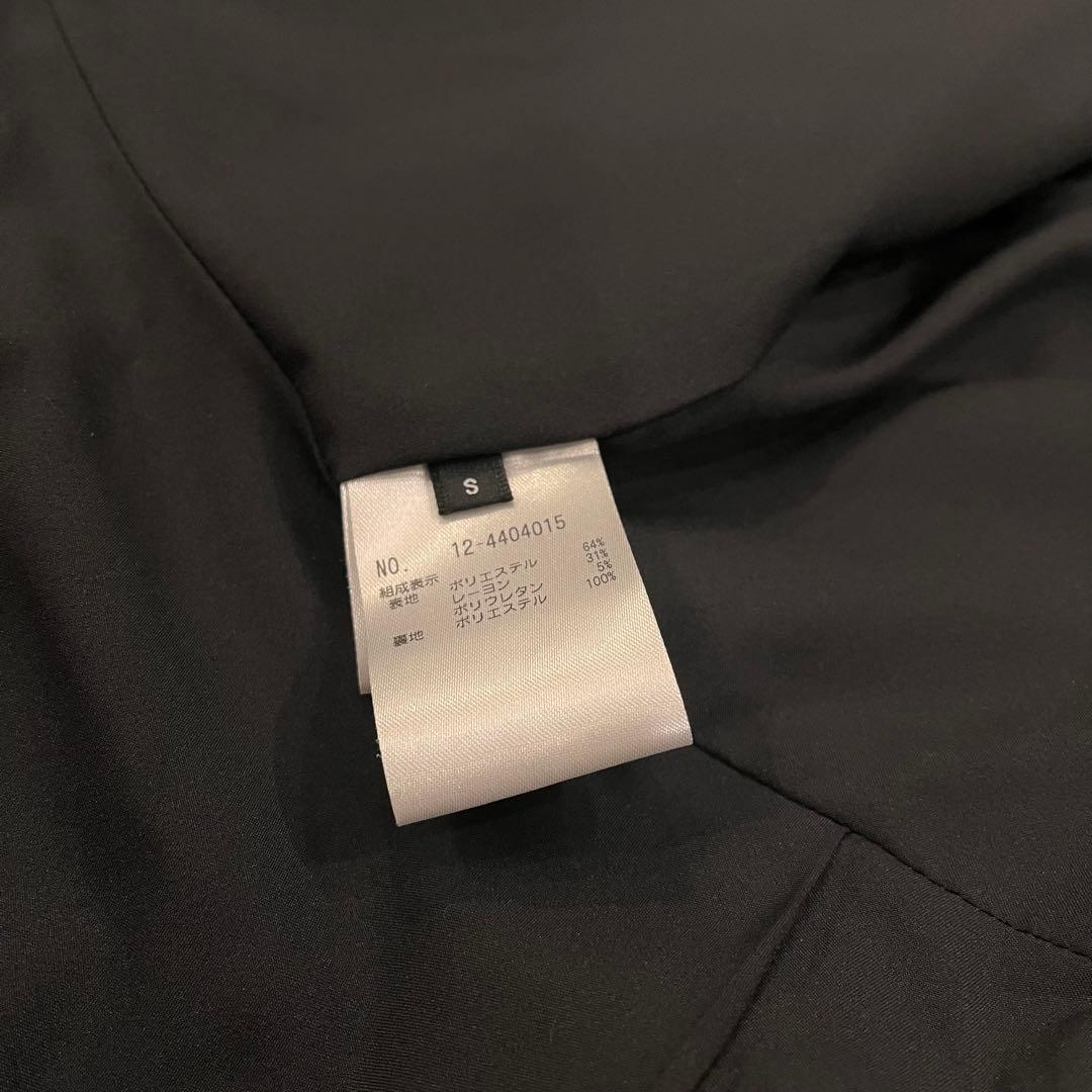 PLST プラステ ウォームリザーブペプラムジャケット ブラック Sサイズ