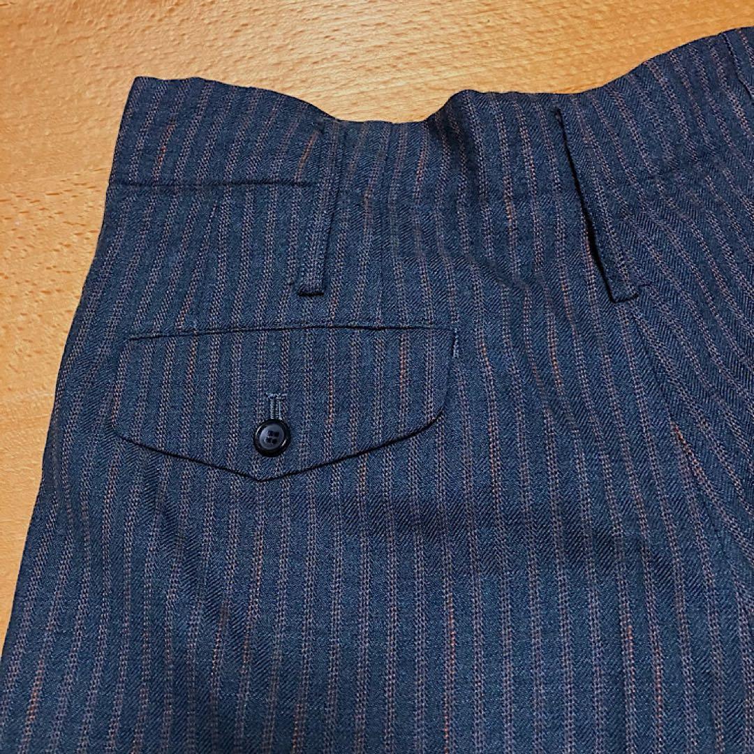 90s COMME des GARCONS HOMMEストライプスラックス★希少