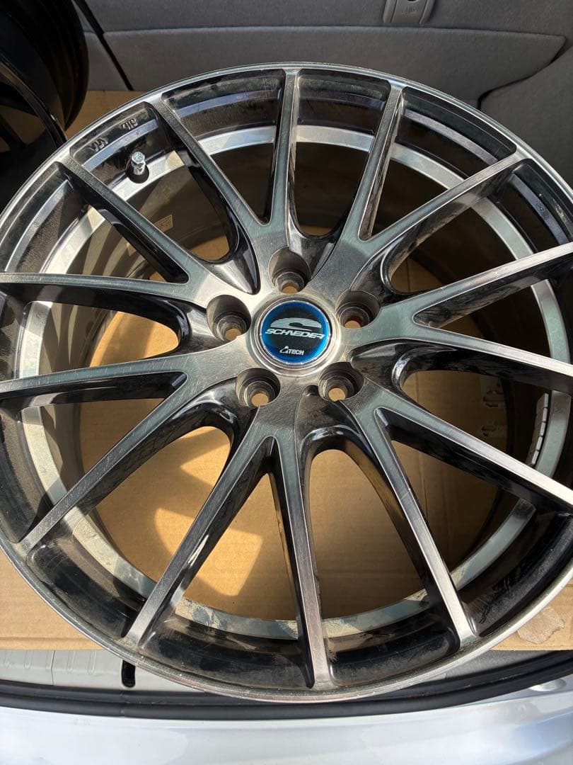 SCHNEIDER 17in 7J +50 PCD100 ホイールのみ 4本