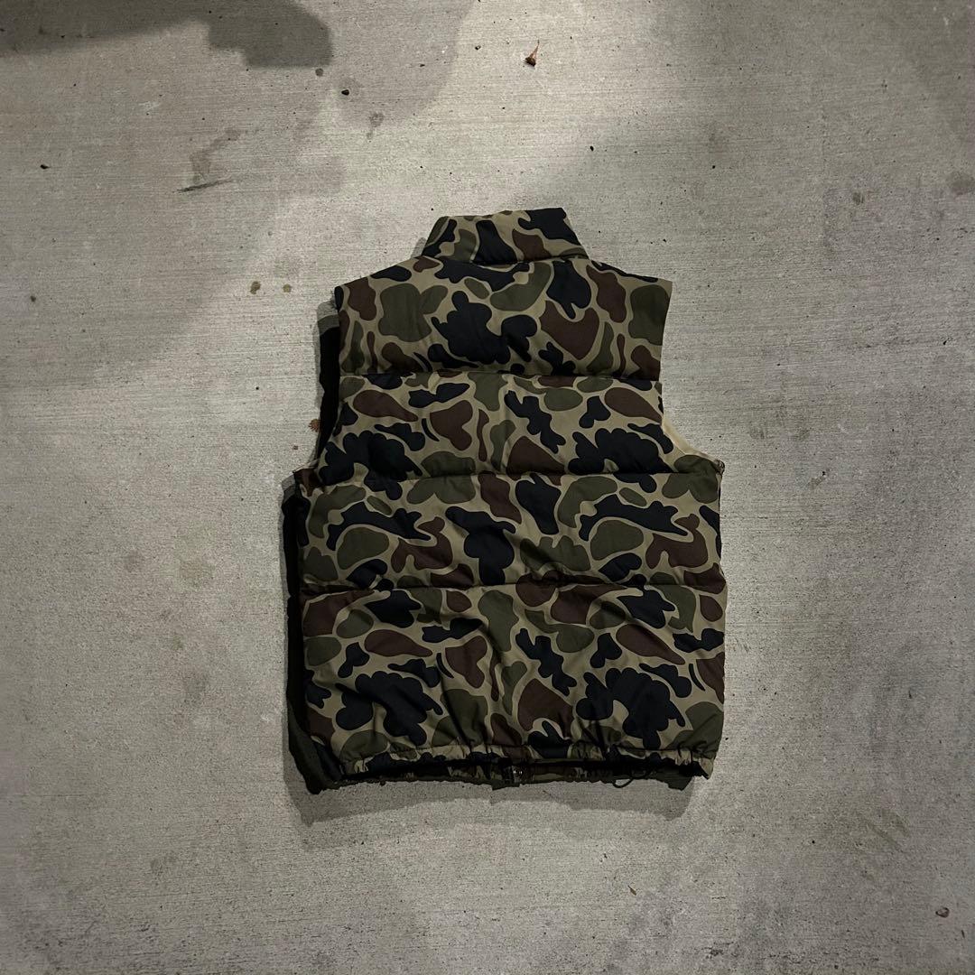 ADDICT 迷彩柄 ダウンベスト