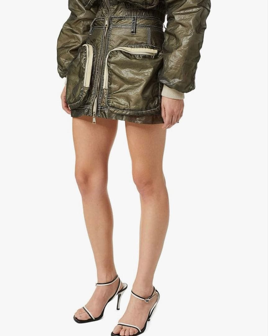 Diesel ミニ スカート 3Dポケットミニタリー A049450LCAW