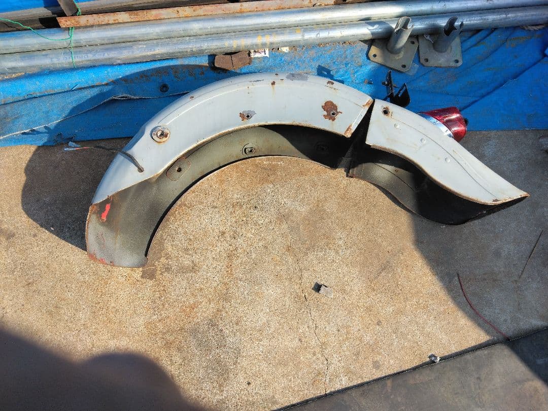 ハーレーダビッドソンショベルFL系リアフェンダー