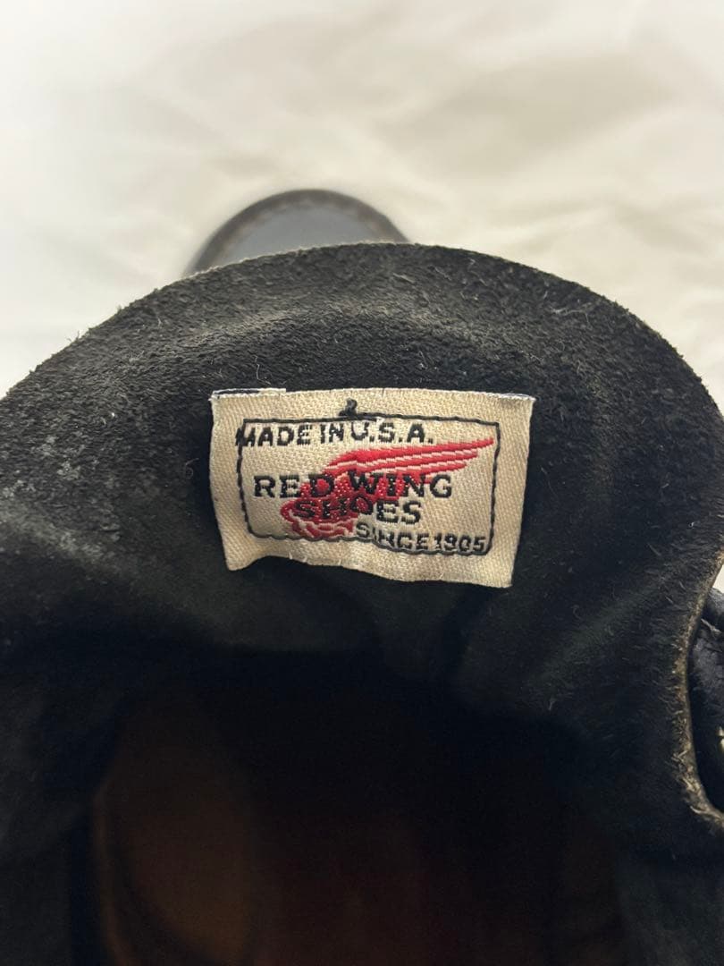 REDWINGレッドウィング　8179前期　刺繍羽タグ　茶芯　97年