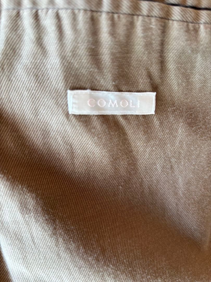 COMOLI ウォッシュドタイロッケンコート　U03-04012