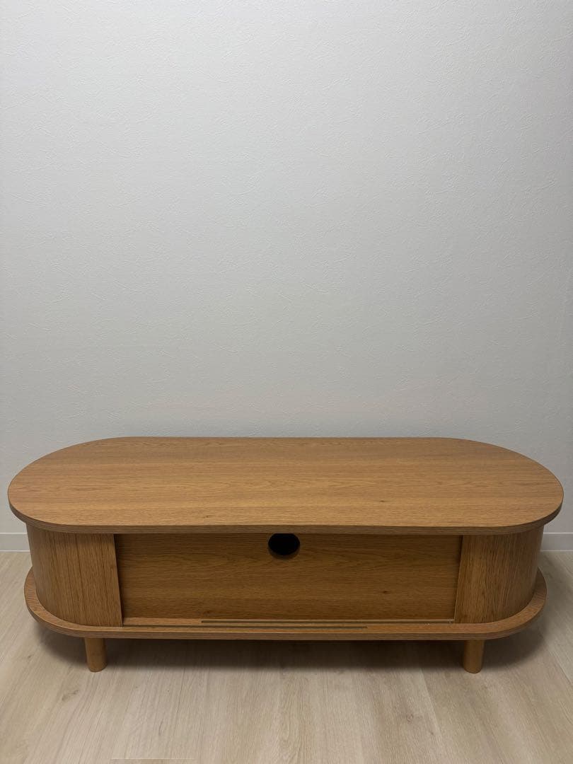 POPROOM 蛇腹ウッドテレビボード R1598 テレビ台　韓国　完売品