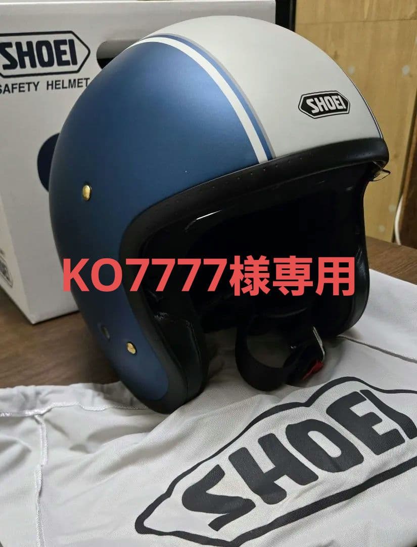 美品SHOEI ジェットヘルメットJ.O キャブレター Ｌサイズ
