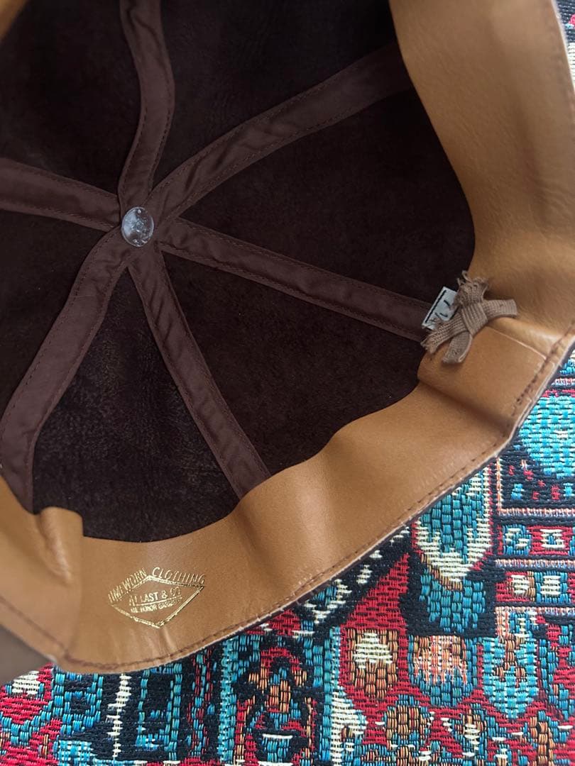 atlast horse hide sport cap アットラスト