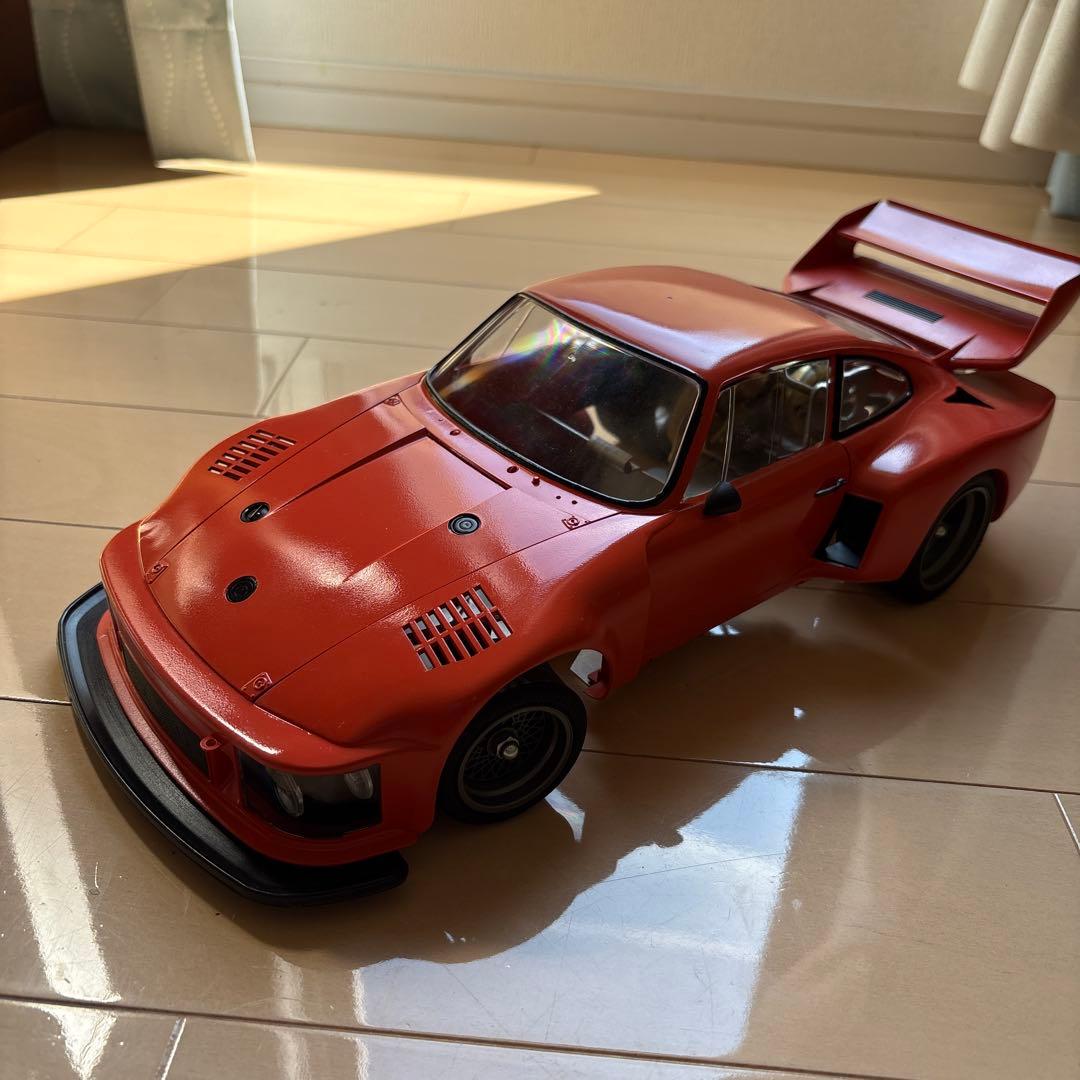 タミヤラジコン　ポルシェ935 レトロ　ビンテージ　受信機　サーボ付き