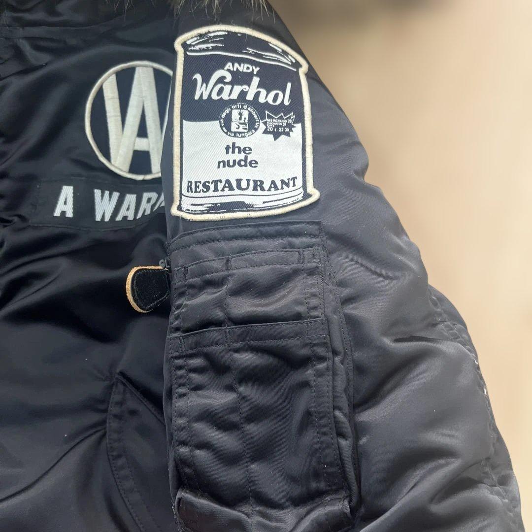 HYSTERIC GLAMOUR N-2B ファー　ブラック　プリマロフト