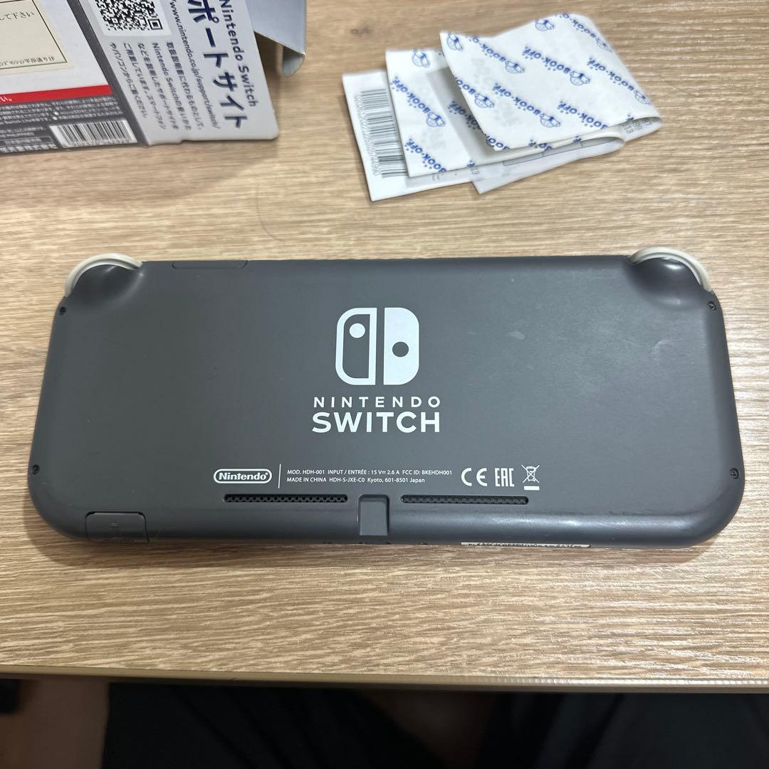 【液晶不良】Nintendo Switch Lite グレー【ジャンク】
