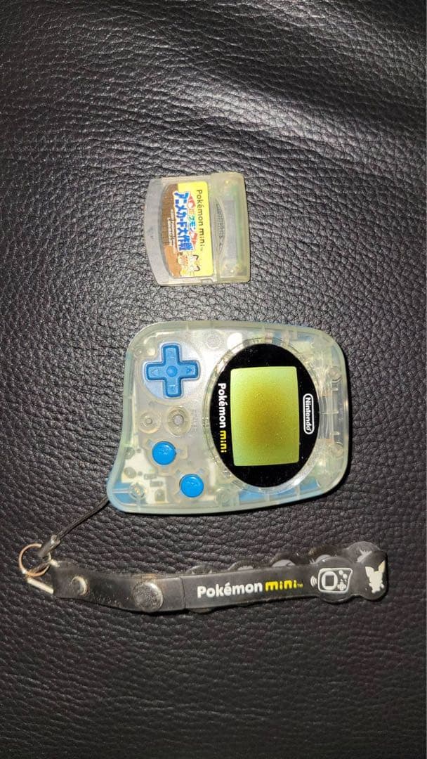 ポケモンミニ 本体 ウパーブルー ＋ 専用カセット付き