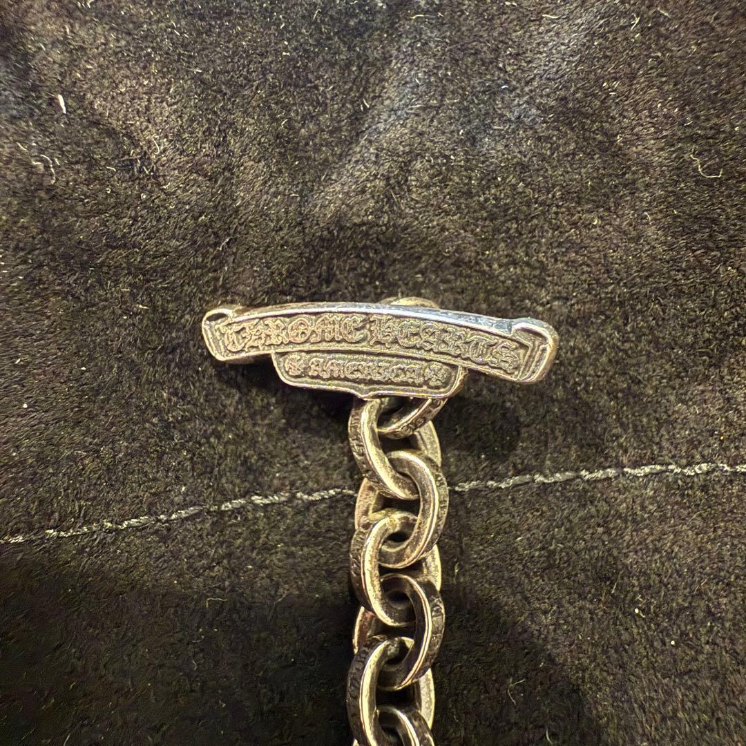 新品 激レア クロムハーツ ペーパーチェーン 1clip ウォレットチェーン