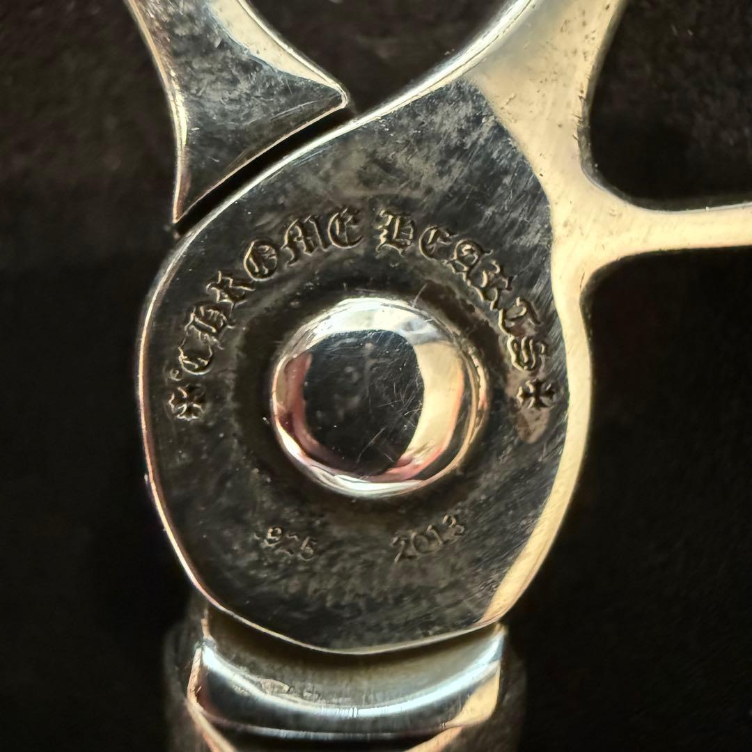 新品 激レア クロムハーツ ペーパーチェーン 1clip ウォレットチェーン