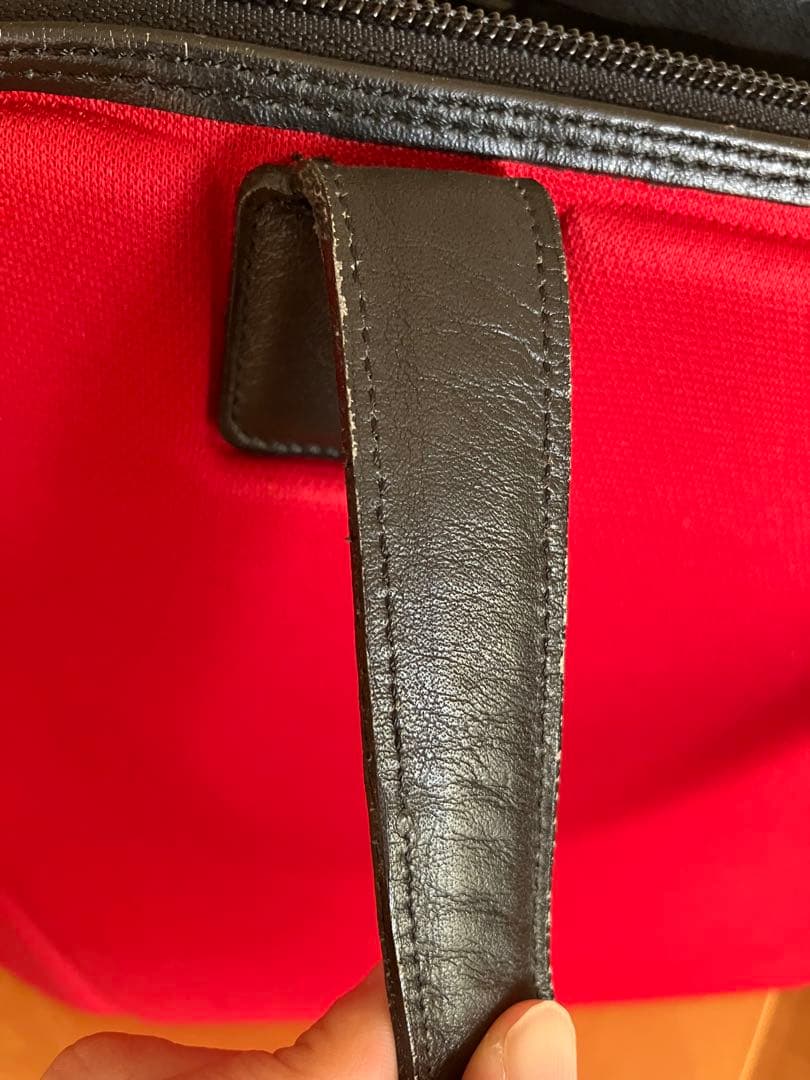 ISSEY MIYAKE 赤 ビジネスバッグ