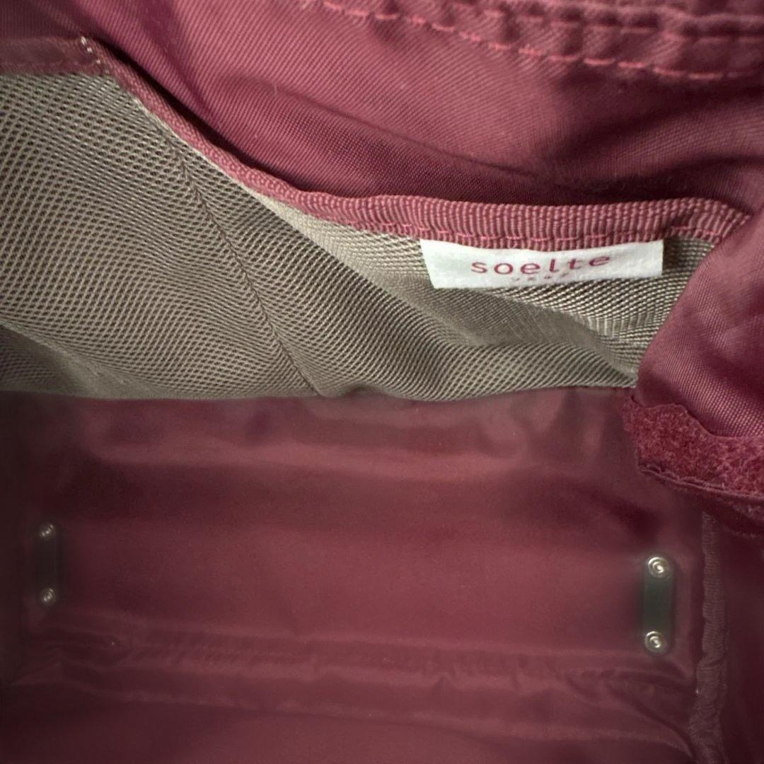 超美品☆エース soelte ソエルテ キャリーケース 12L