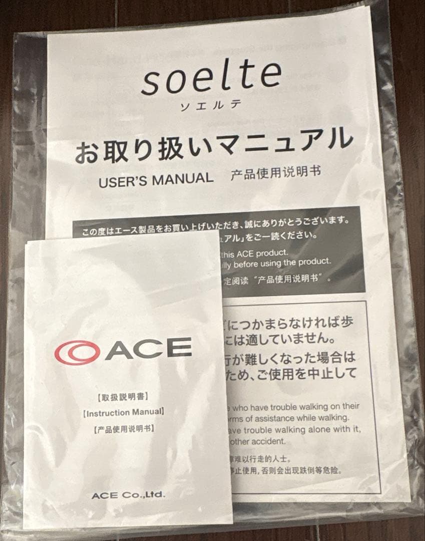超美品☆エース soelte ソエルテ キャリーケース 12L