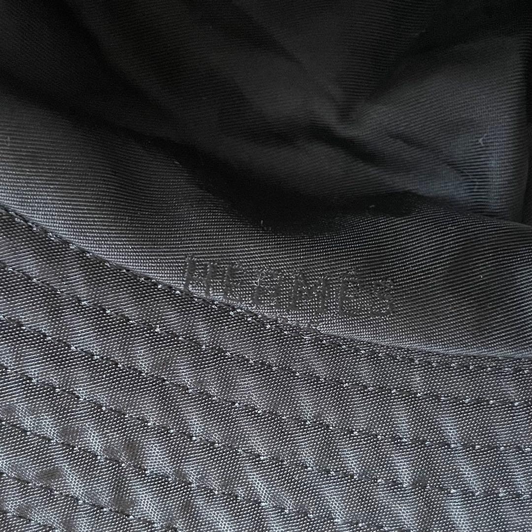 【新品未使用】HERME エルメス ポリナイロン バケットハット レザージップ